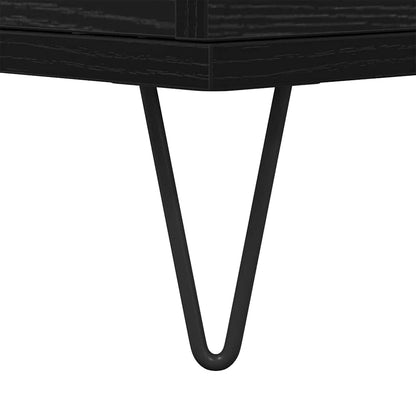 Sideboard Schwarze Eiche 60 x 35 x 70 cm Holzwerkstoff