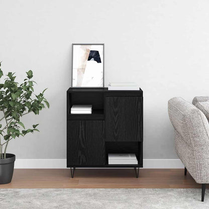 Sideboard Schwarze Eiche 60 x 35 x 70 cm Holzwerkstoff