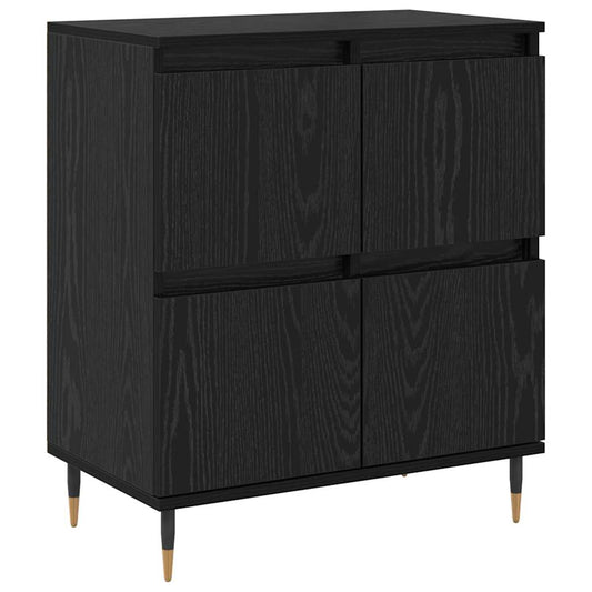 Sideboard Schwarz 60 x 35 x 70 cm Holzwerkstoff