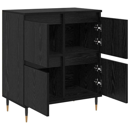 Sideboard Schwarz 60 x 35 x 70 cm Holzwerkstoff