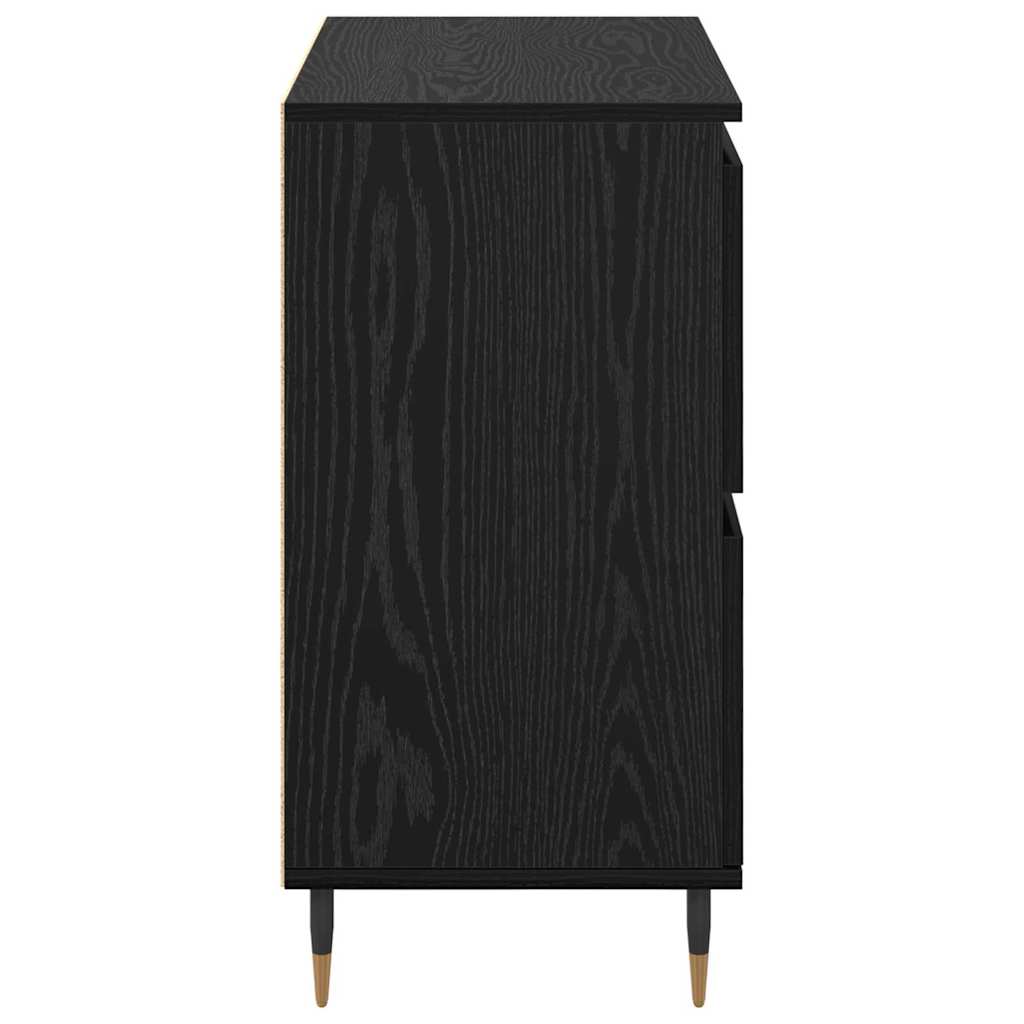 Sideboard Schwarz 60 x 35 x 70 cm Holzwerkstoff