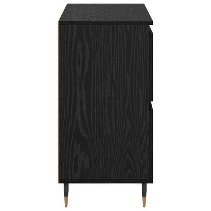 Sideboard Schwarz 60 x 35 x 70 cm Holzwerkstoff