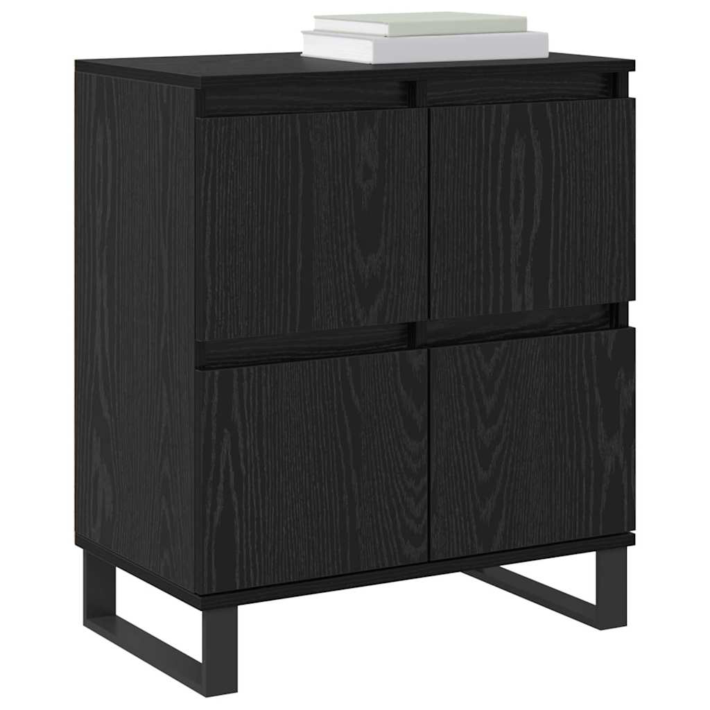 Sideboard Schwarz 60 x 35 x 70 cm Holzwerkstoff