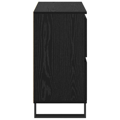 Sideboard Schwarz 60 x 35 x 70 cm Holzwerkstoff