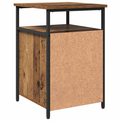 Nachttisch 2 pcs Altholz Holzwerkstoff