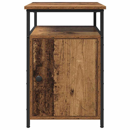 Nachttisch 2 pcs Altholz Holzwerkstoff