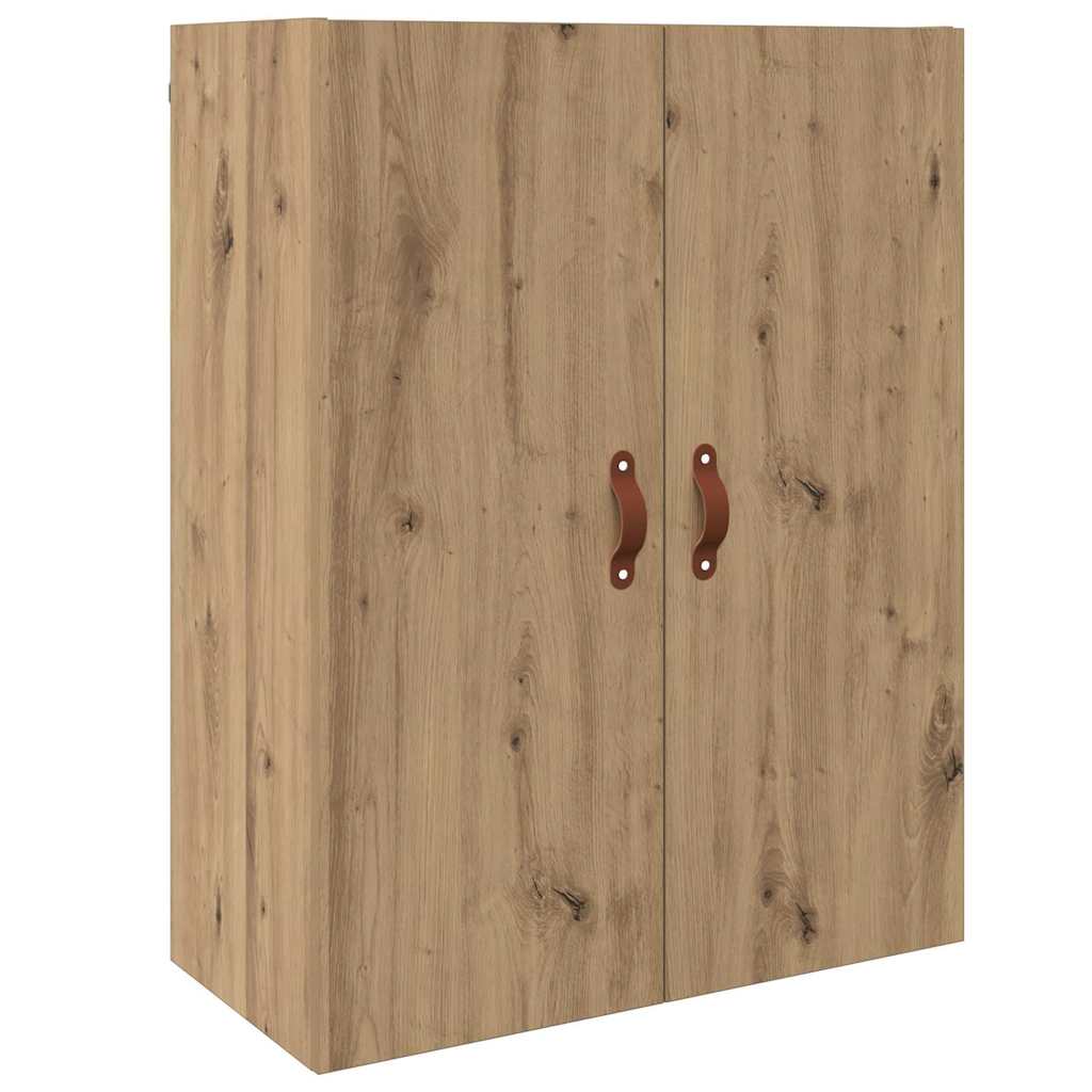 Wandschrank Wandmontiert Braun 69.5 x 34 x 90 cm Holzwerkstoff