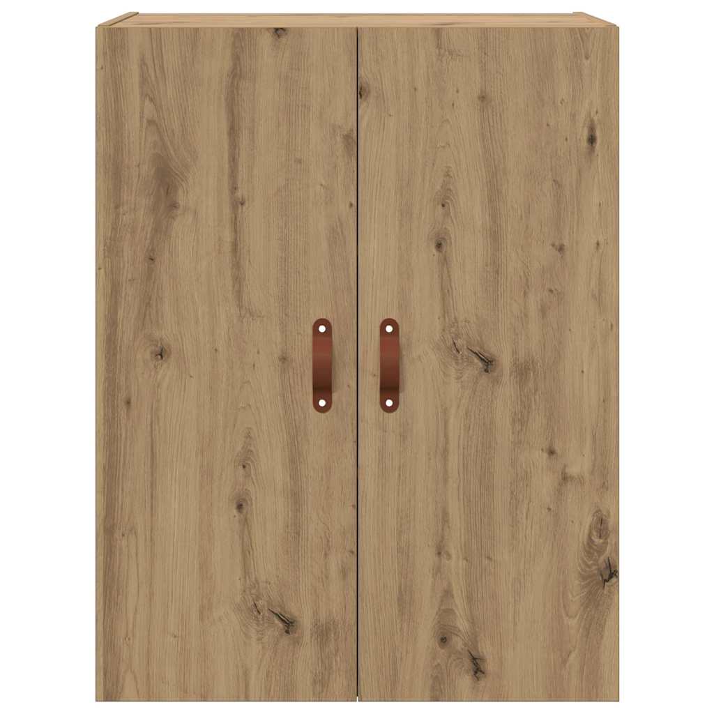 Wandschrank Wandmontiert Braun 69.5 x 34 x 90 cm Holzwerkstoff