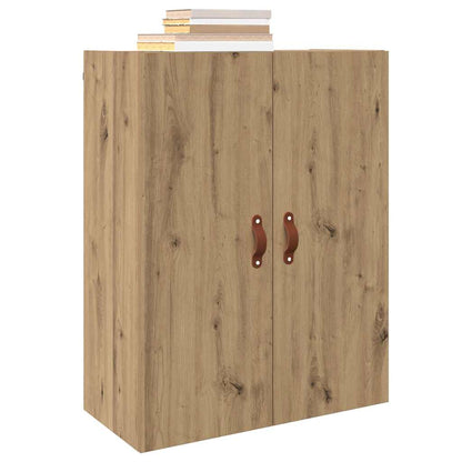 Wandschrank Wandmontiert Braun 69.5 x 34 x 90 cm Holzwerkstoff