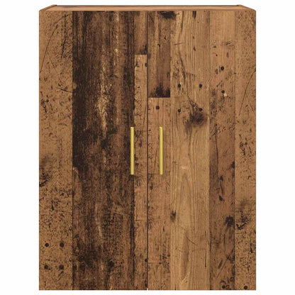 Wandschrank Wandmontiert Braun 69.5 x 34 x 90 cm Holzwerkstoff