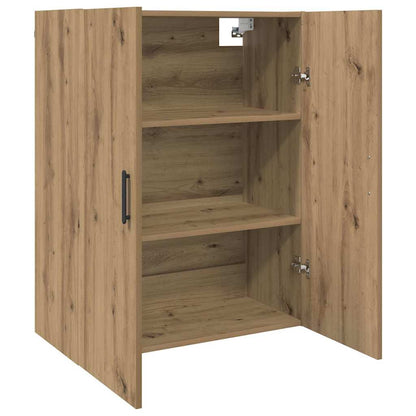 Wandschrank Eiche handwerklich 69.5 x 34 x 90 cm Holzwerkstoff