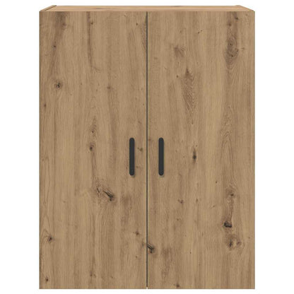 Wandschrank Eiche handwerklich 69.5 x 34 x 90 cm Holzwerkstoff