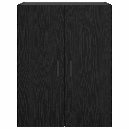 Wandschrank Schwarze Eiche 69.5 x 34 x 90 cm Holzwerkstoff