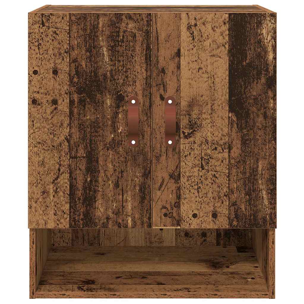 Wandschrank Wandmontiert Altholz 60 x 31 x 70 cm Holzwerkstoff