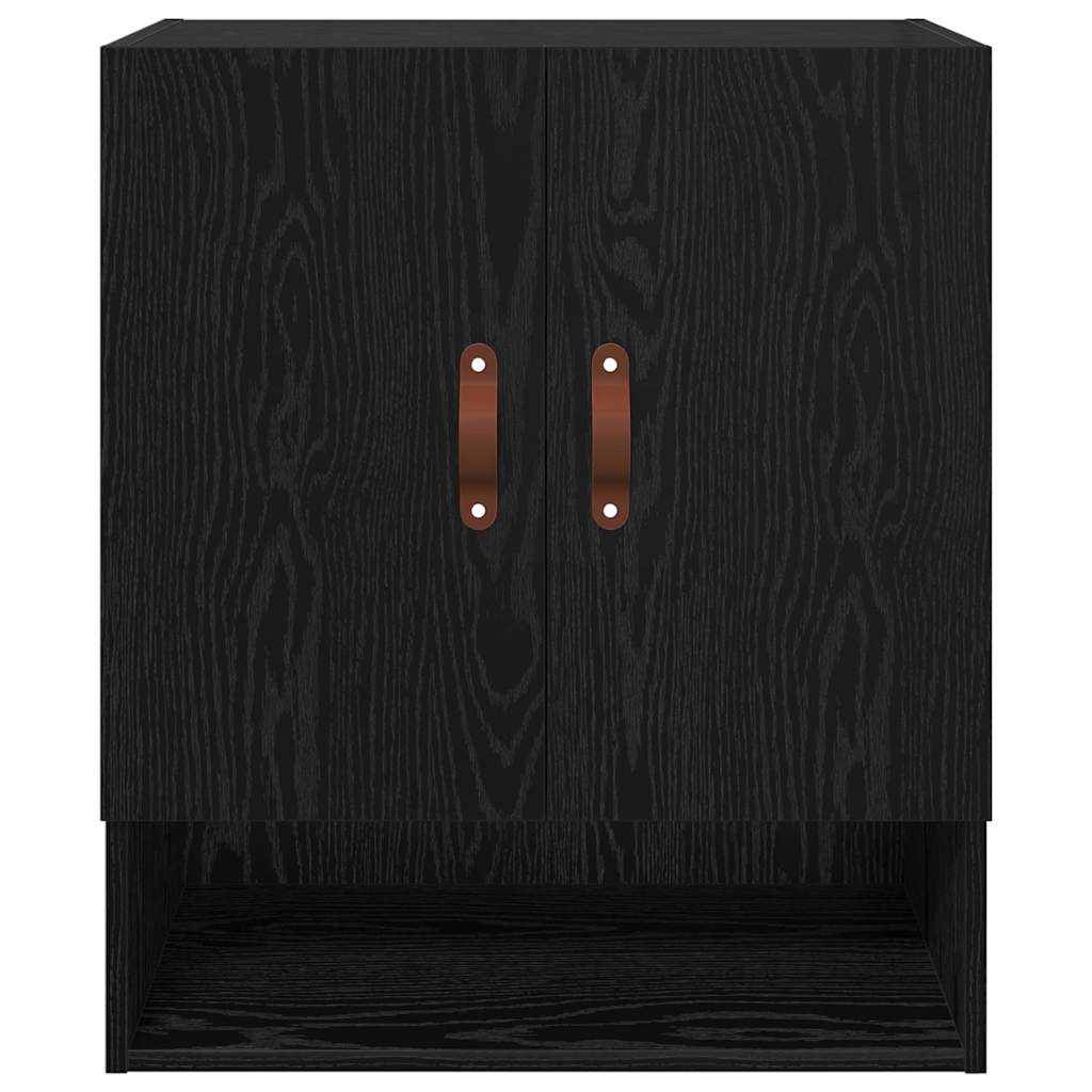 Wandschrank Schwarze Eiche 60 x 31 x 70 cm Holzwerkstoff