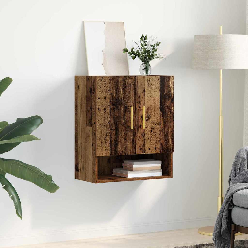 Wandschrank Wandmontiert Altholz 60 x 31 x 70 cm Holzwerkstoff