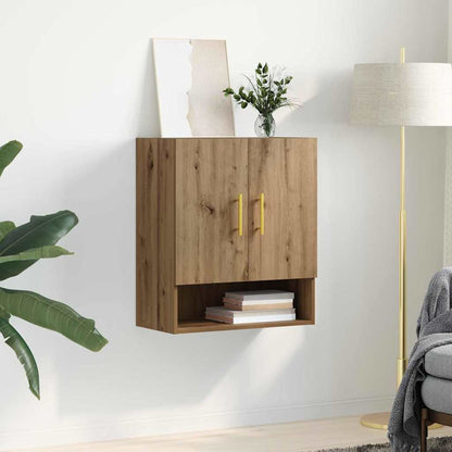 Wandschrank Eiche handwerklich 60 x 31 x 70 cm Holzwerkstoff