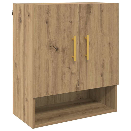 Wandschrank Eiche handwerklich 60 x 31 x 70 cm Holzwerkstoff