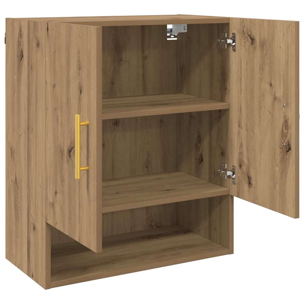 Wandschrank Eiche handwerklich 60 x 31 x 70 cm Holzwerkstoff
