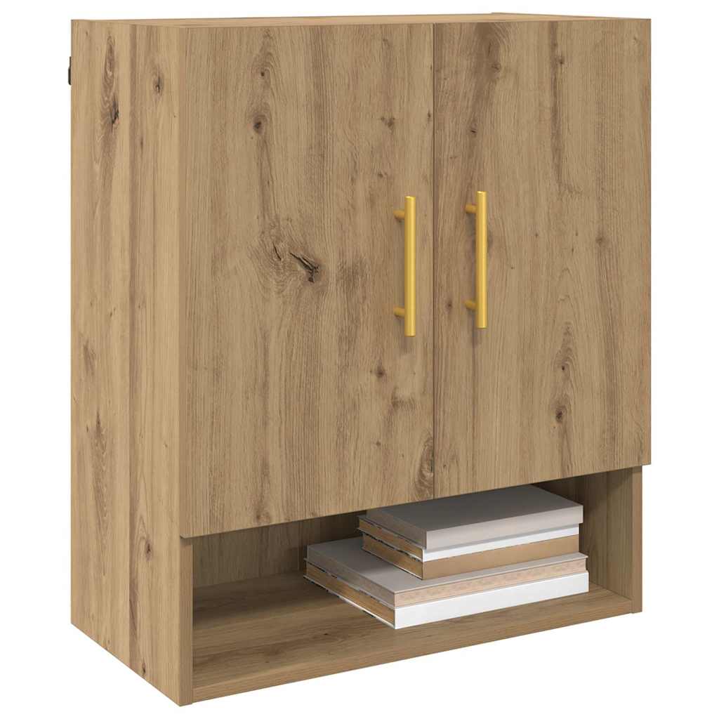 Wandschrank Eiche handwerklich 60 x 31 x 70 cm Holzwerkstoff