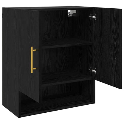 Wandschrank Schwarze Eiche 60 x 31 x 70 cm Holzwerkstoff