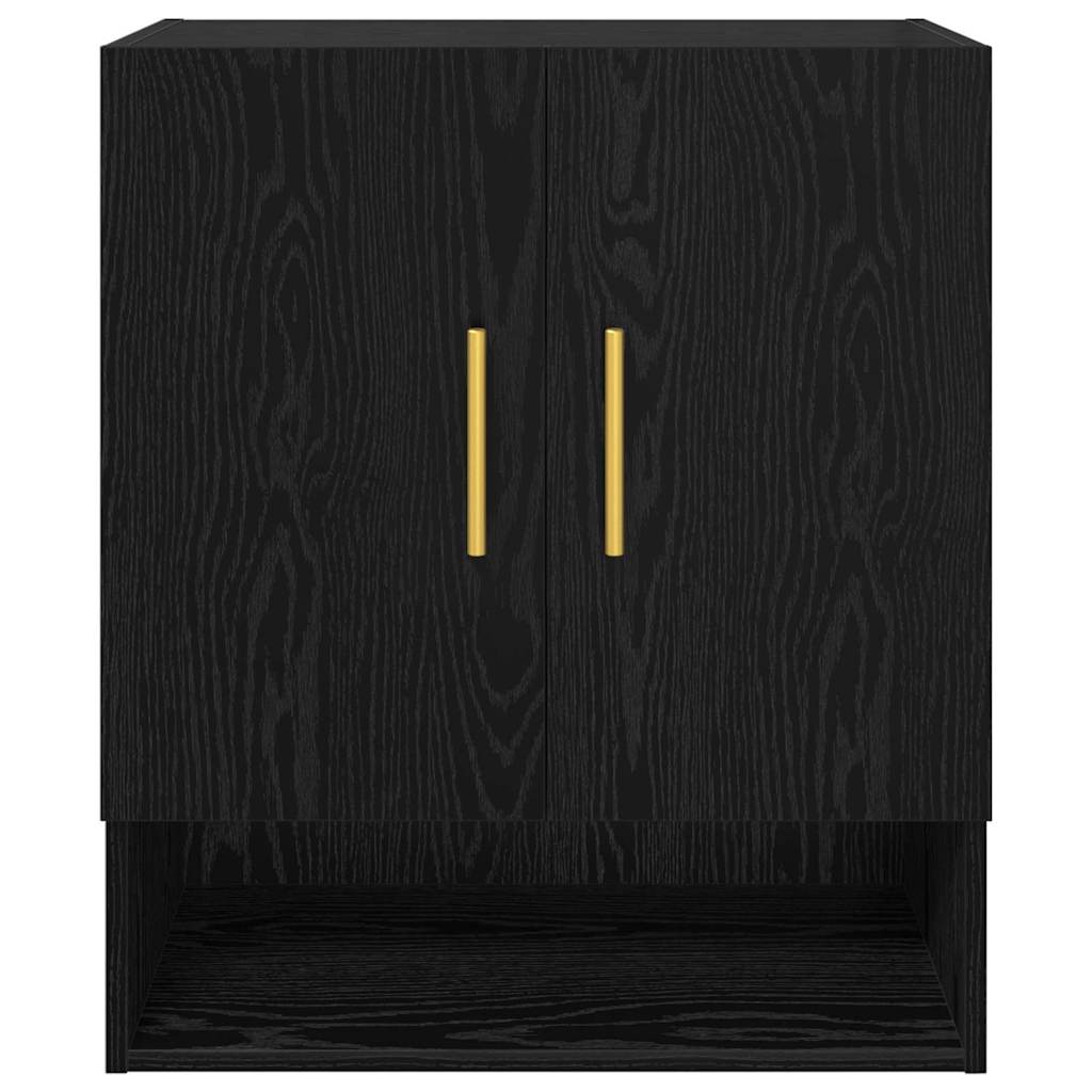 Wandschrank Schwarze Eiche 60 x 31 x 70 cm Holzwerkstoff