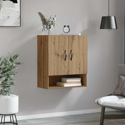 Wandschrank Eiche handwerklich 60 x 31 x 70 cm Holzwerkstoff