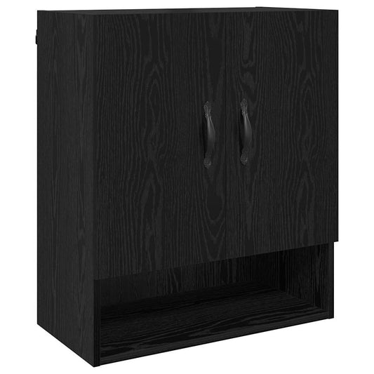 Wandschrank Schwarze Eiche 60 x 31 x 70 cm Holzwerkstoff