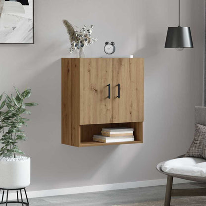 Wandschrank Eiche handwerklich 60 x 31 x 70 cm Holzwerkstoff