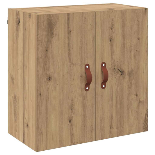 Wandschrank Eiche handwerklich 60 x 31 x 60 cm Holzwerkstoff