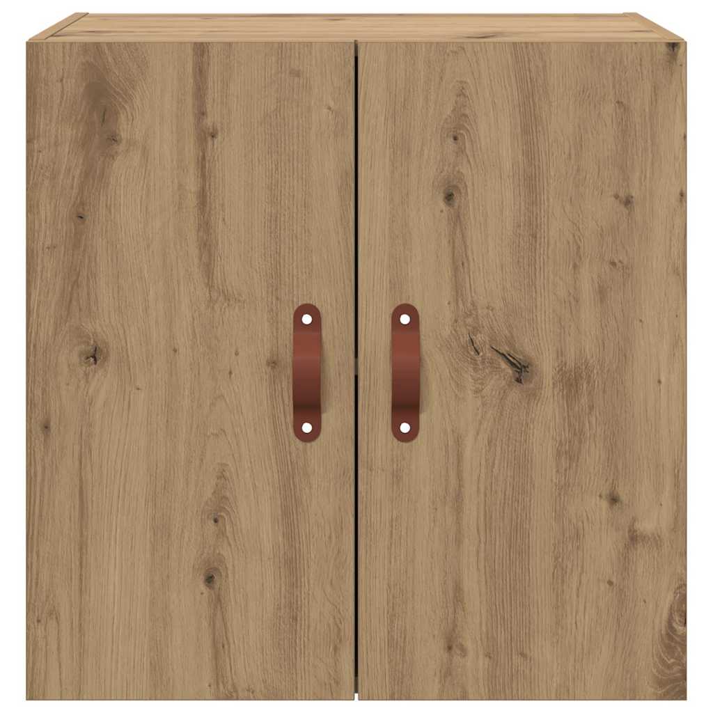 Wandschrank Eiche handwerklich 60 x 31 x 60 cm Holzwerkstoff