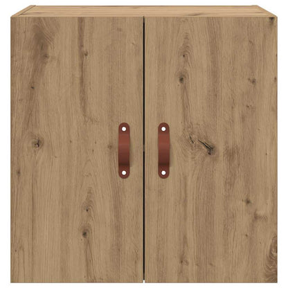 Wandschrank Eiche handwerklich 60 x 31 x 60 cm Holzwerkstoff