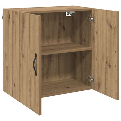 Wandschrank Eiche handwerklich 60 x 31 x 60 cm Holzwerkstoff