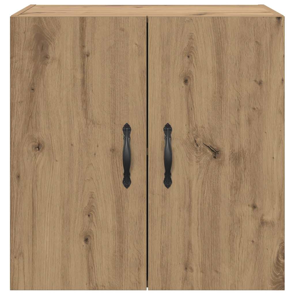 Wandschrank Eiche handwerklich 60 x 31 x 60 cm Holzwerkstoff