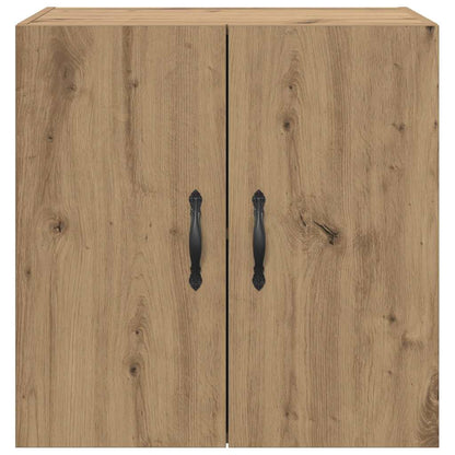 Wandschrank Eiche handwerklich 60 x 31 x 60 cm Holzwerkstoff