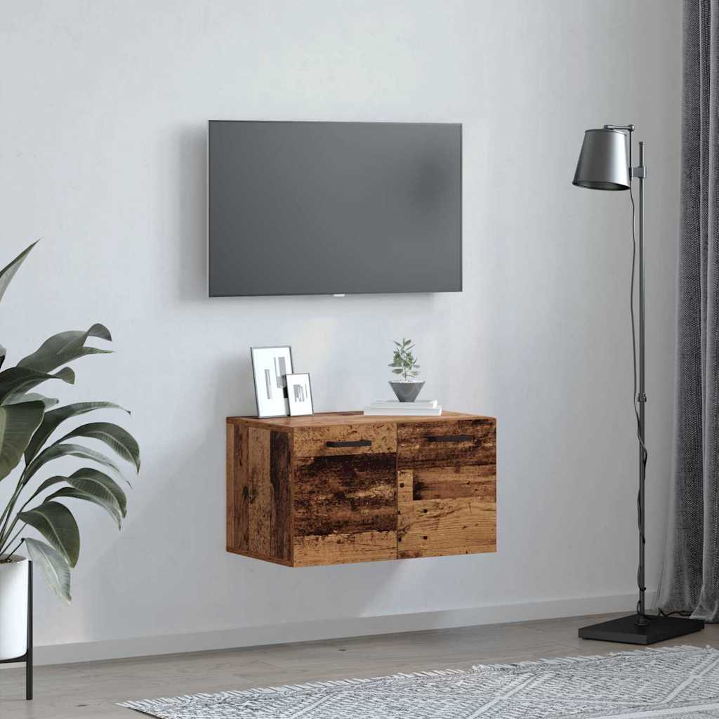 Wandschrank Altholz 60 x 36.5 x 35 cm Holzwerkstoff