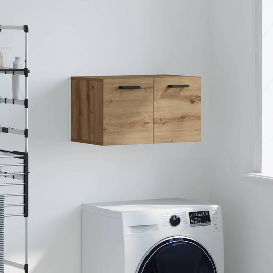 Wandschrank Eiche handwerklich 60 x 36.5 x 35 cm Holzwerkstoff