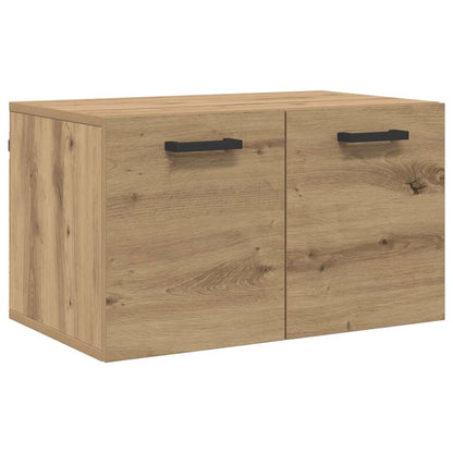 Wandschrank Eiche handwerklich 60 x 36.5 x 35 cm Holzwerkstoff