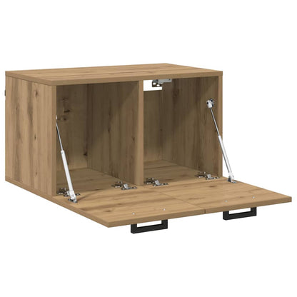 Wandschrank Eiche handwerklich 60 x 36.5 x 35 cm Holzwerkstoff