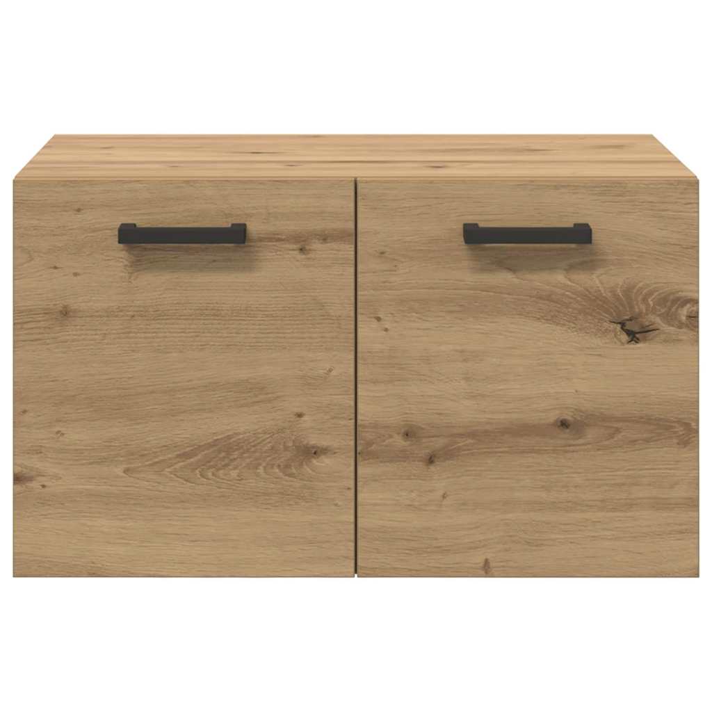 Wandschrank Eiche handwerklich 60 x 36.5 x 35 cm Holzwerkstoff