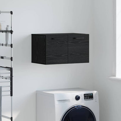 Wandschrank Schwarze Eiche 60 x 36.5 x 35 cm Holzwerkstoff