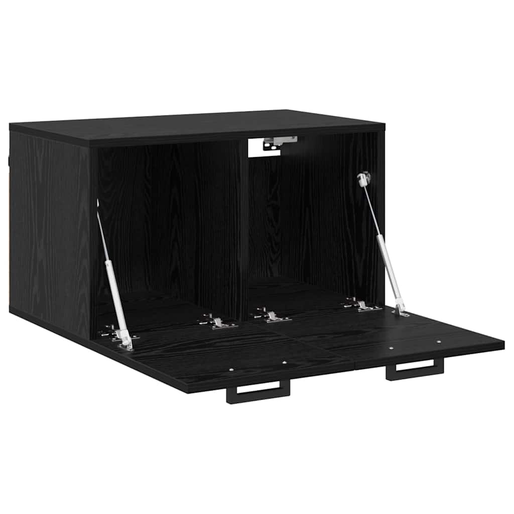 Wandschrank Schwarze Eiche 60 x 36.5 x 35 cm Holzwerkstoff