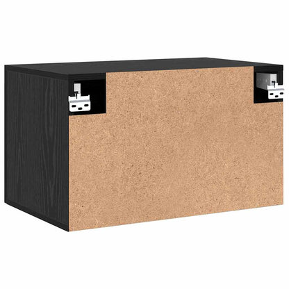 Wandschrank Schwarze Eiche 60 x 36.5 x 35 cm Holzwerkstoff
