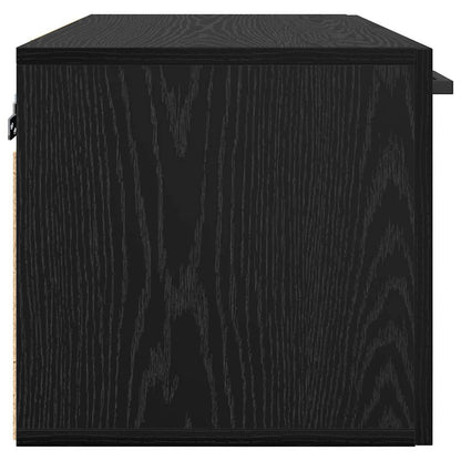 Wandschrank Schwarze Eiche 60 x 36.5 x 35 cm Holzwerkstoff