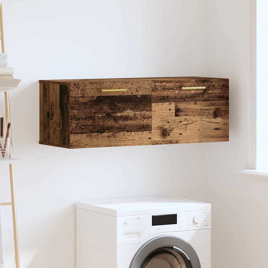 Wandschrank Altholz 100 x 36.5 x 35 cm Holzwerkstoff