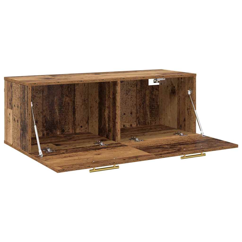 Wandschrank Altholz 100 x 36.5 x 35 cm Holzwerkstoff