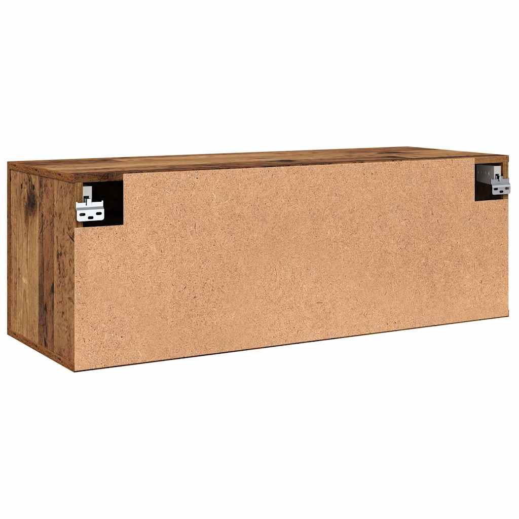 Wandschrank Altholz 100 x 36.5 x 35 cm Holzwerkstoff