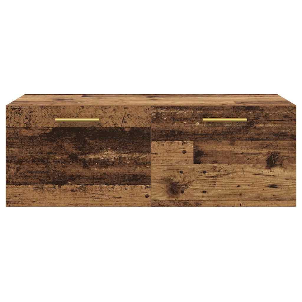 Wandschrank Altholz 100 x 36.5 x 35 cm Holzwerkstoff