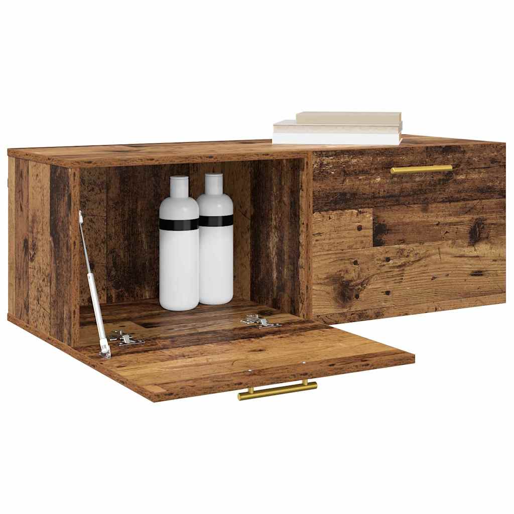 Wandschrank Altholz 100 x 36.5 x 35 cm Holzwerkstoff