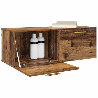 Wandschrank Altholz 100 x 36.5 x 35 cm Holzwerkstoff